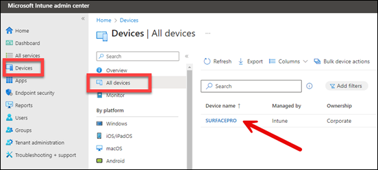 Joined devices not appearing in Intune – CIAOPS