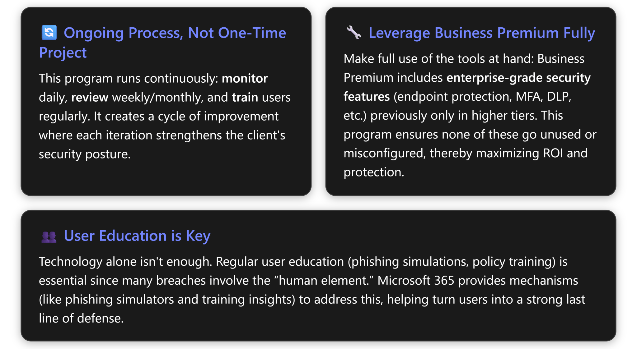 Step-by-Step Program to Achieve Priority #5 with Microsoft 365 Business ...